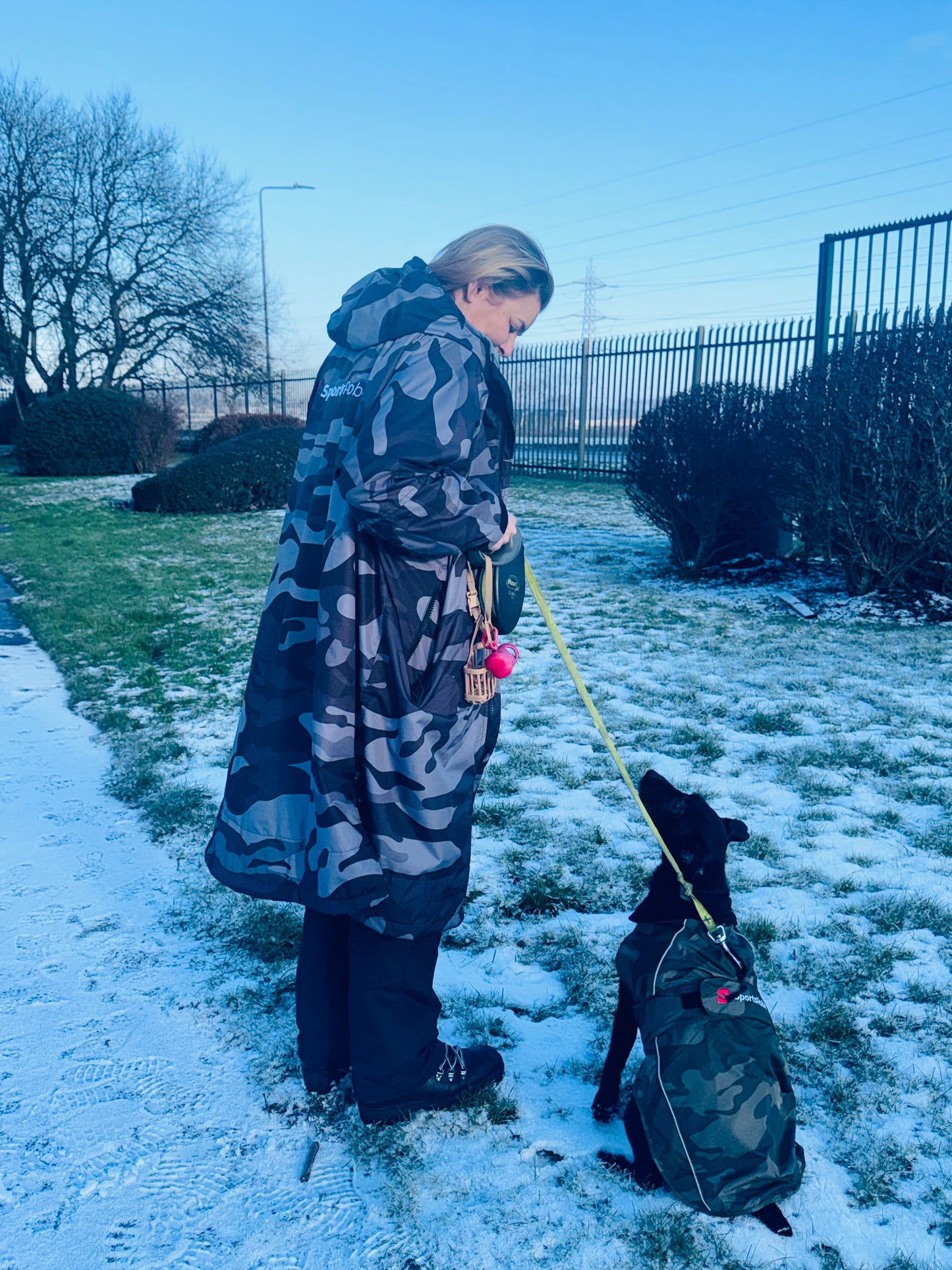 Dog Sports Robe Camo