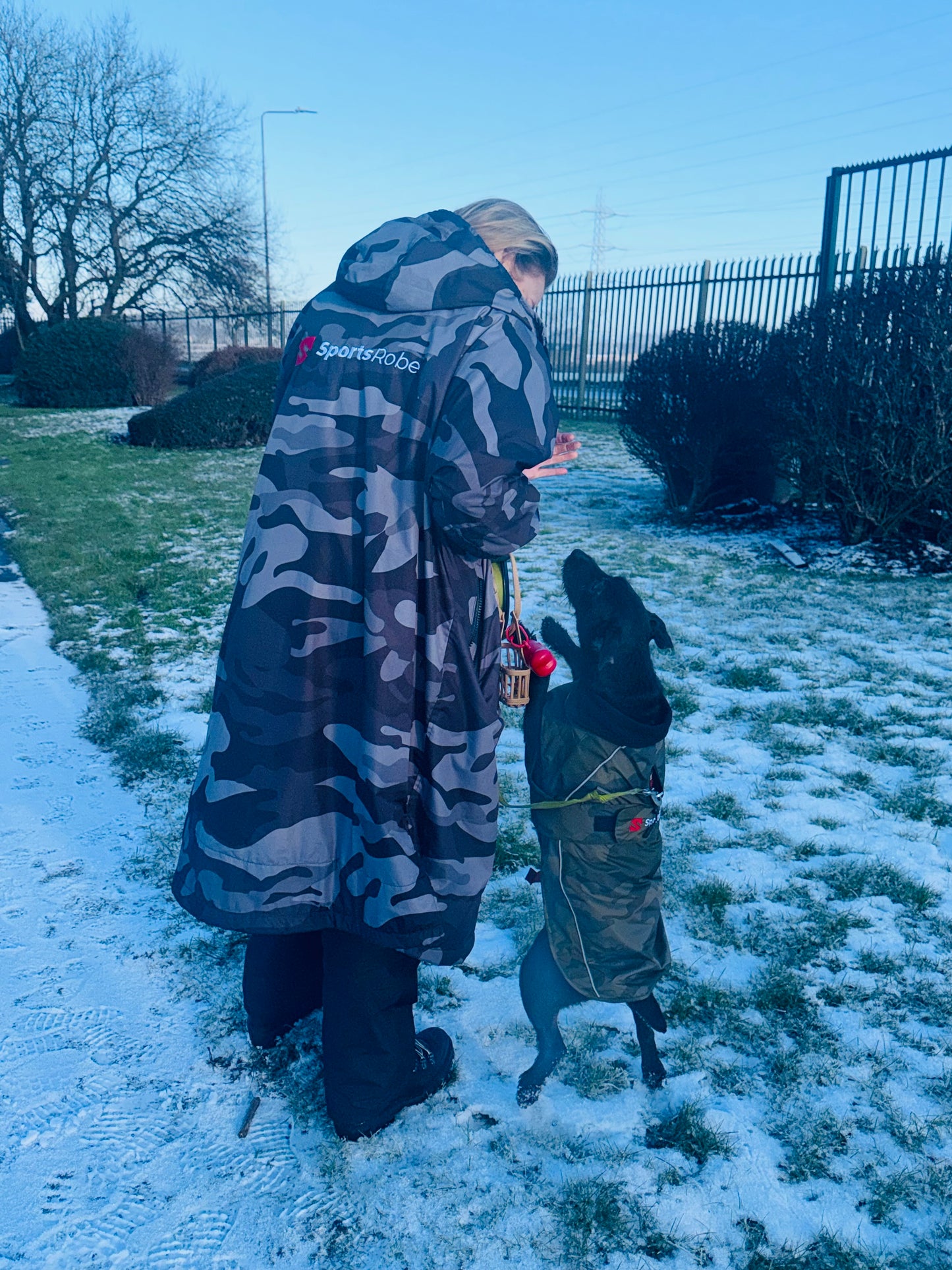 Dog Sports Robe Camo