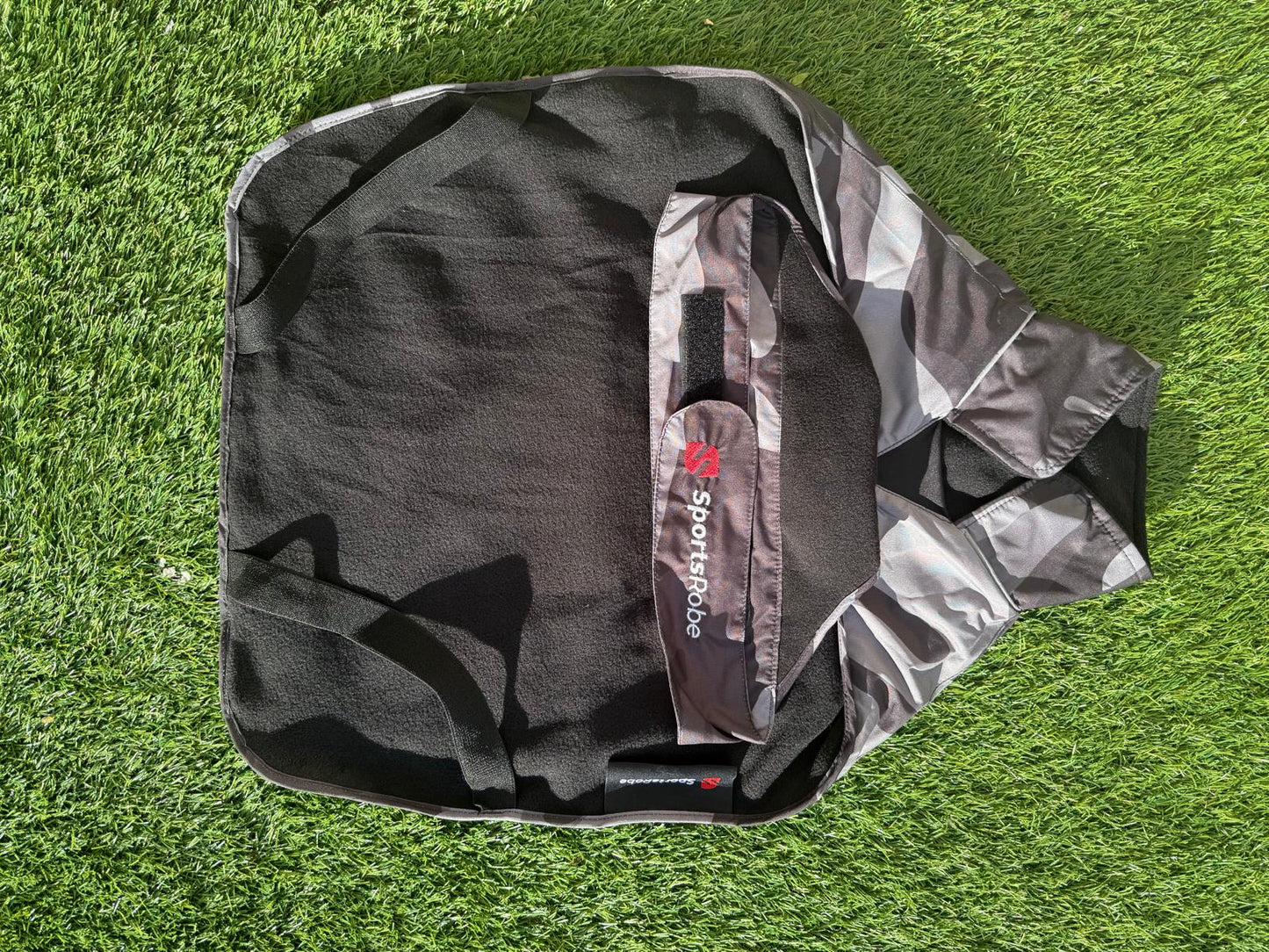 Dog Sports Robe Grey Camo