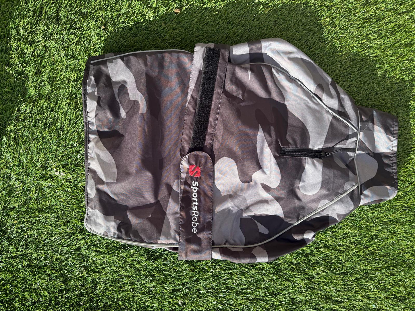 Dog Sports Robe Grey Camo